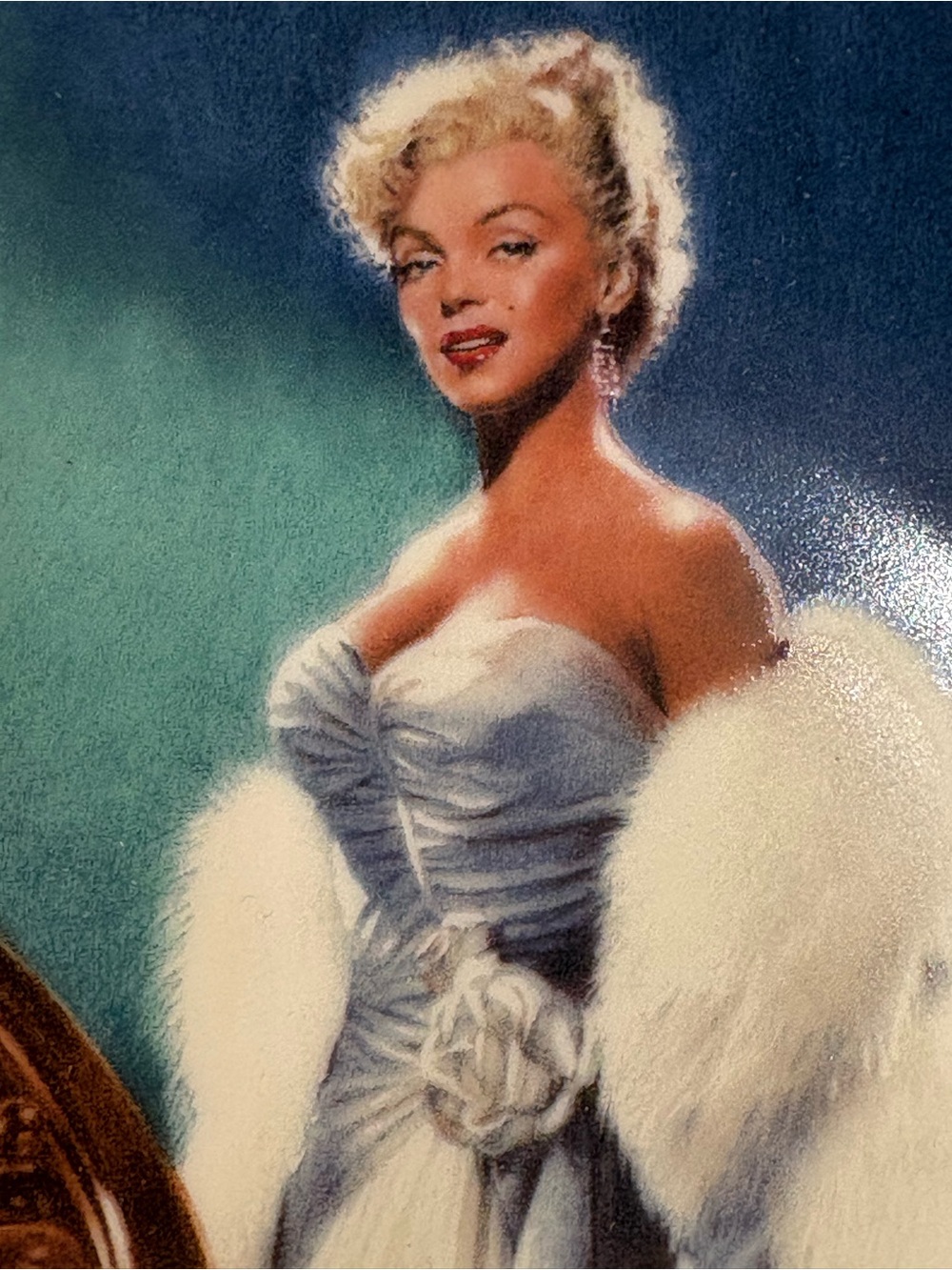 Vintage Marilyn Monroe Collector Plate and Hard Cover Biography Same Day Ship